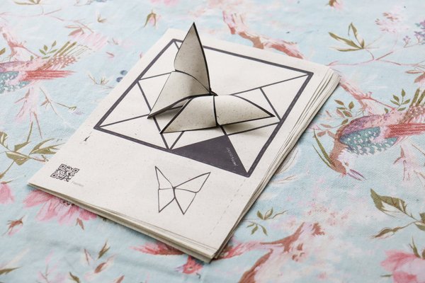 Papierkunst-Produkt
